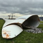 Фото по теме: Переработка лопастей ветряков