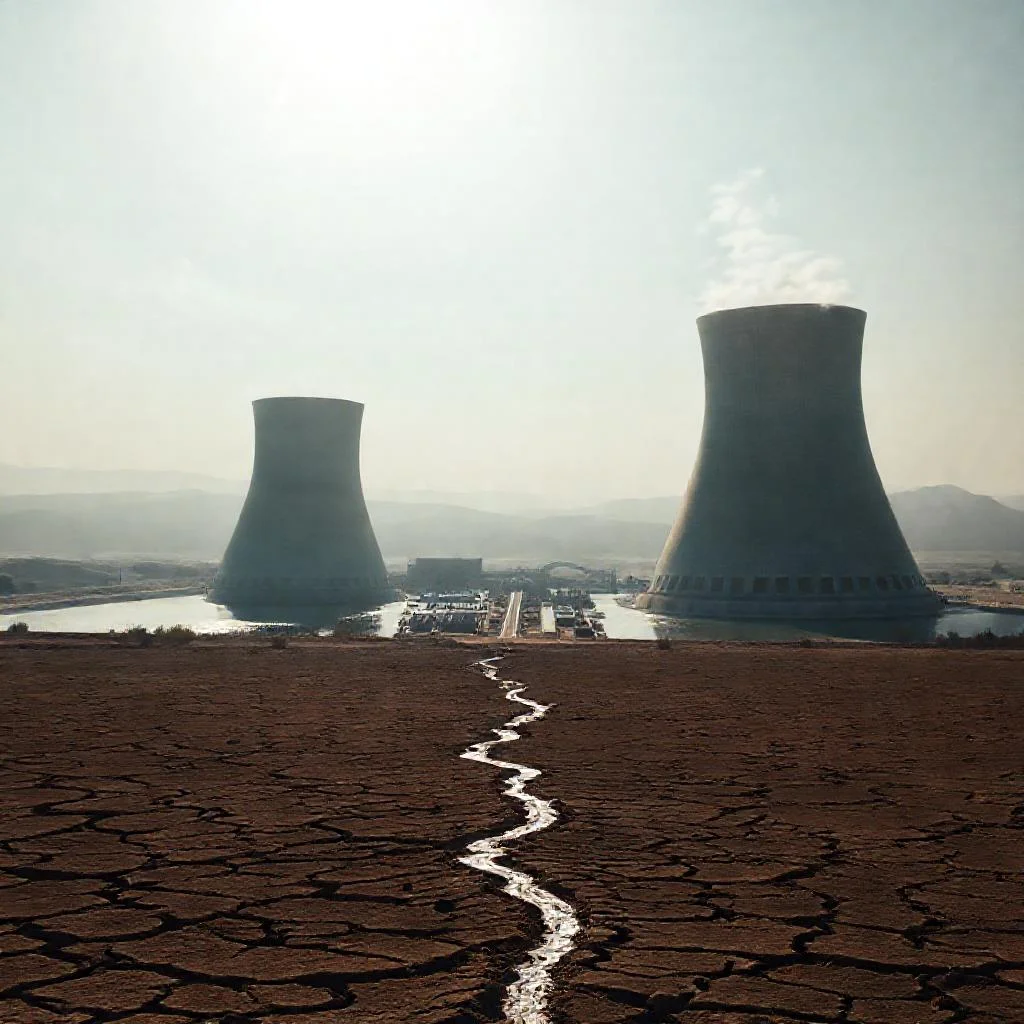 Детальное фото: Что делать при нехватке воды для охлаждения АЭС летом