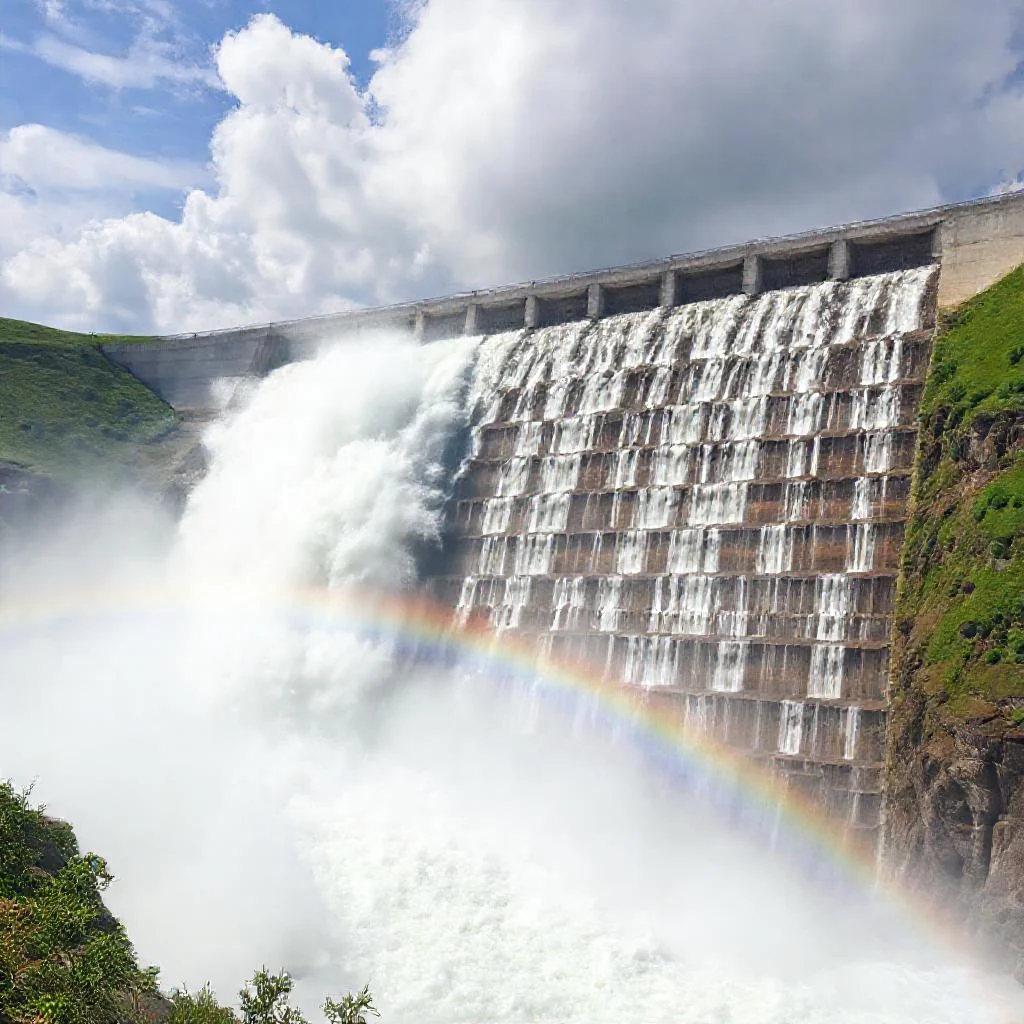 Детальное фото: Водосбросы ГЭС