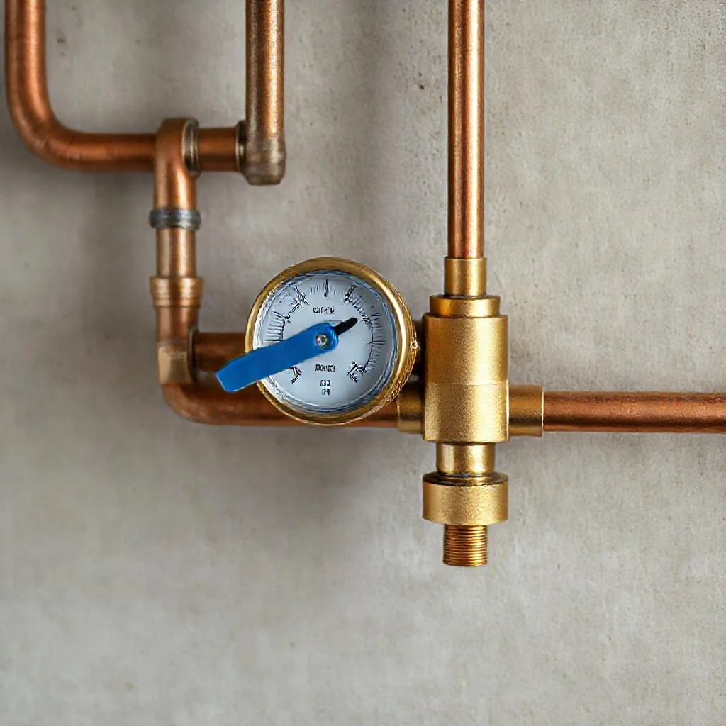 Фото по теме: Применение редуктора давления воды на линии подпитки газового котла в частном доме