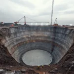 Фото по теме: Как готовят котлован и основание под здание ядерного реактора