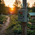 Фото по теме: Автоматизированная система коммерческого учета электроэнергии (АСКУЭ) для дачного СНТ