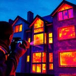 Фото по теме: Зачем нужен энергопаспорт здания и как проводится тепловизионное обследование на скрытые утечки тепла