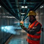 Фото по теме: Использование газоанализаторов элегаза (SF6) для защиты персонала от удушья в подвалах КРУЭ