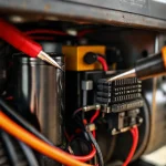 Фото по теме: Почему бензиновый генератор не выдает напряжение: проверка конденсатора и диодного моста