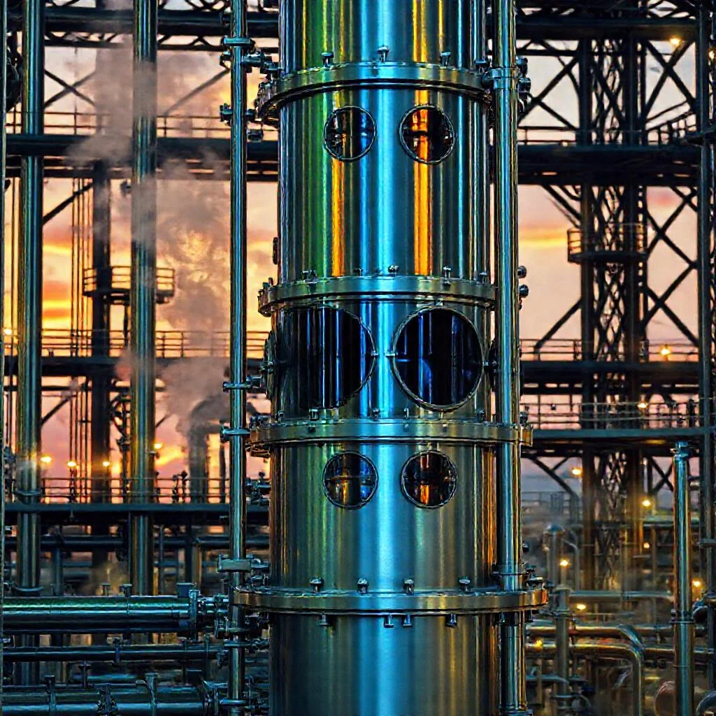 Фото по теме: Первичная перегонка сырой нефти