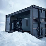 Фото по теме: Контейнерное исполнение дизельных генераторов типа Север: утепление и вентиляция