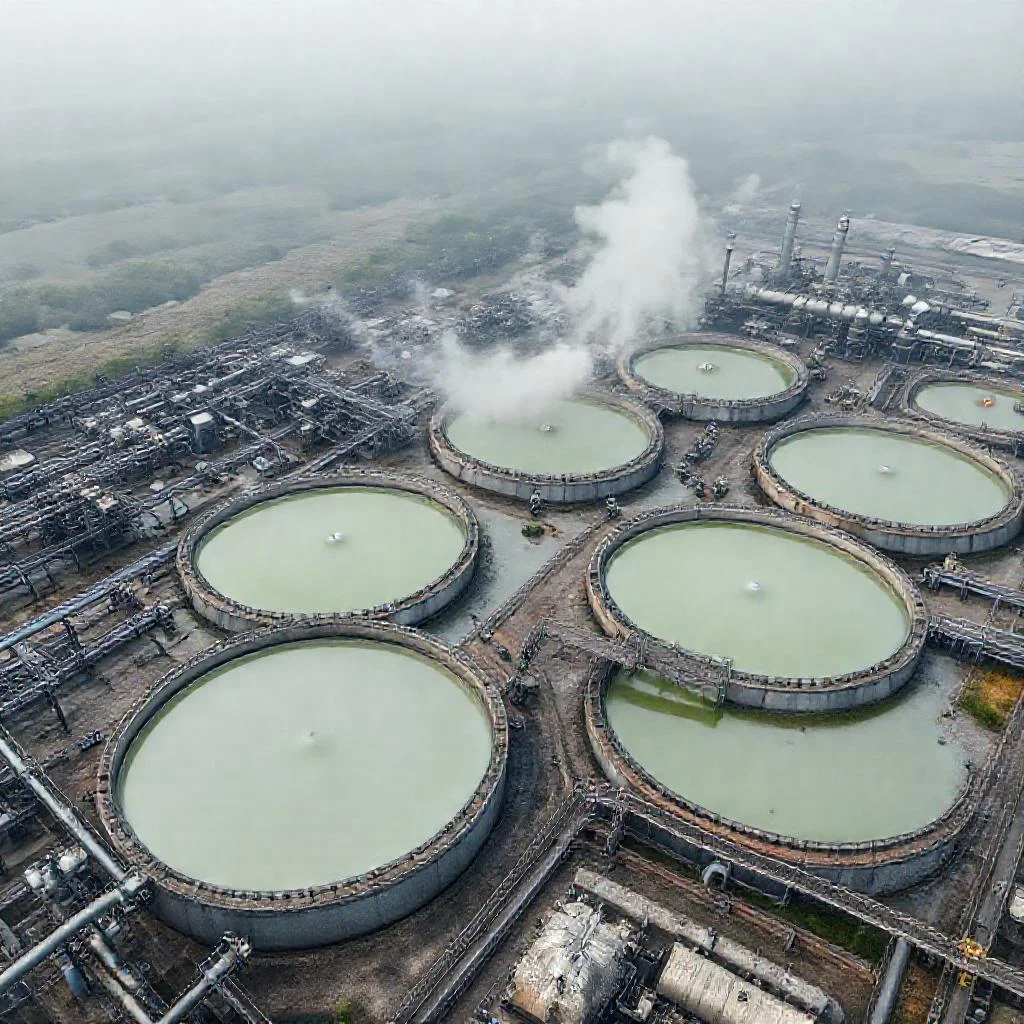 Фото по теме: Очистка сточных вод нефтепереработки