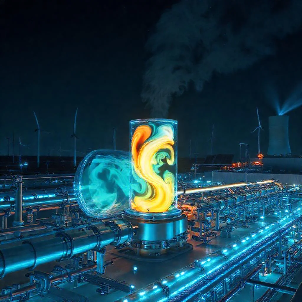 Фото по теме: Получение синтетического метана из водорода и уловленного CO2 (Power-to-Gas)