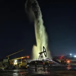 Фото по теме: Ликвидация открытых нефтяных фонтанов