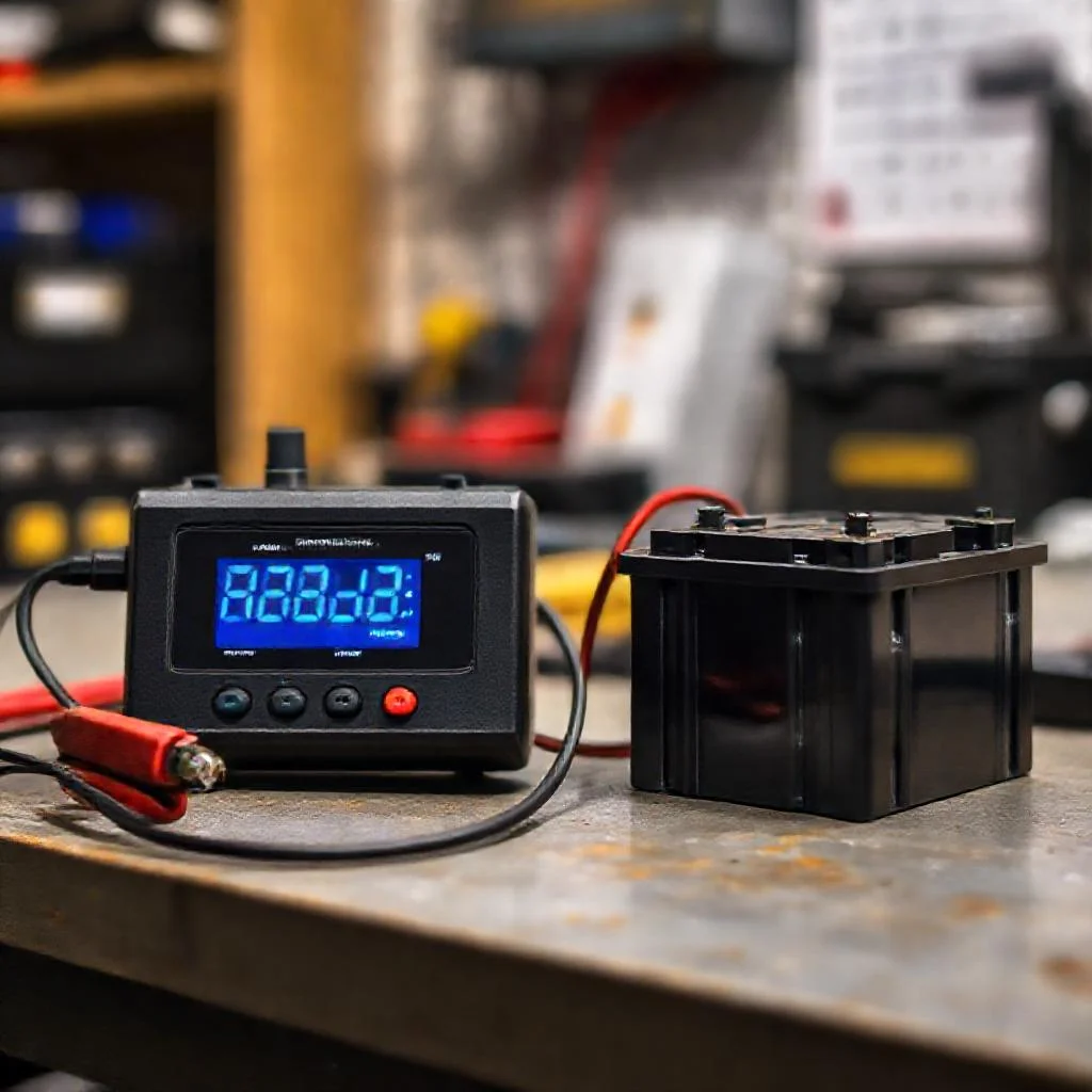 Фото по теме: Как проверить остаточную емкость свинцового аккумулятора 12V 7Ah с помощью электронной нагрузки