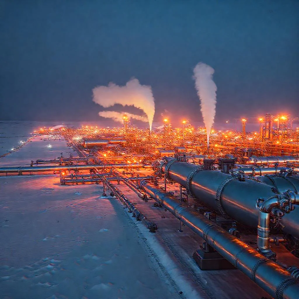Детальное фото: Работа газоперекачивающих станций