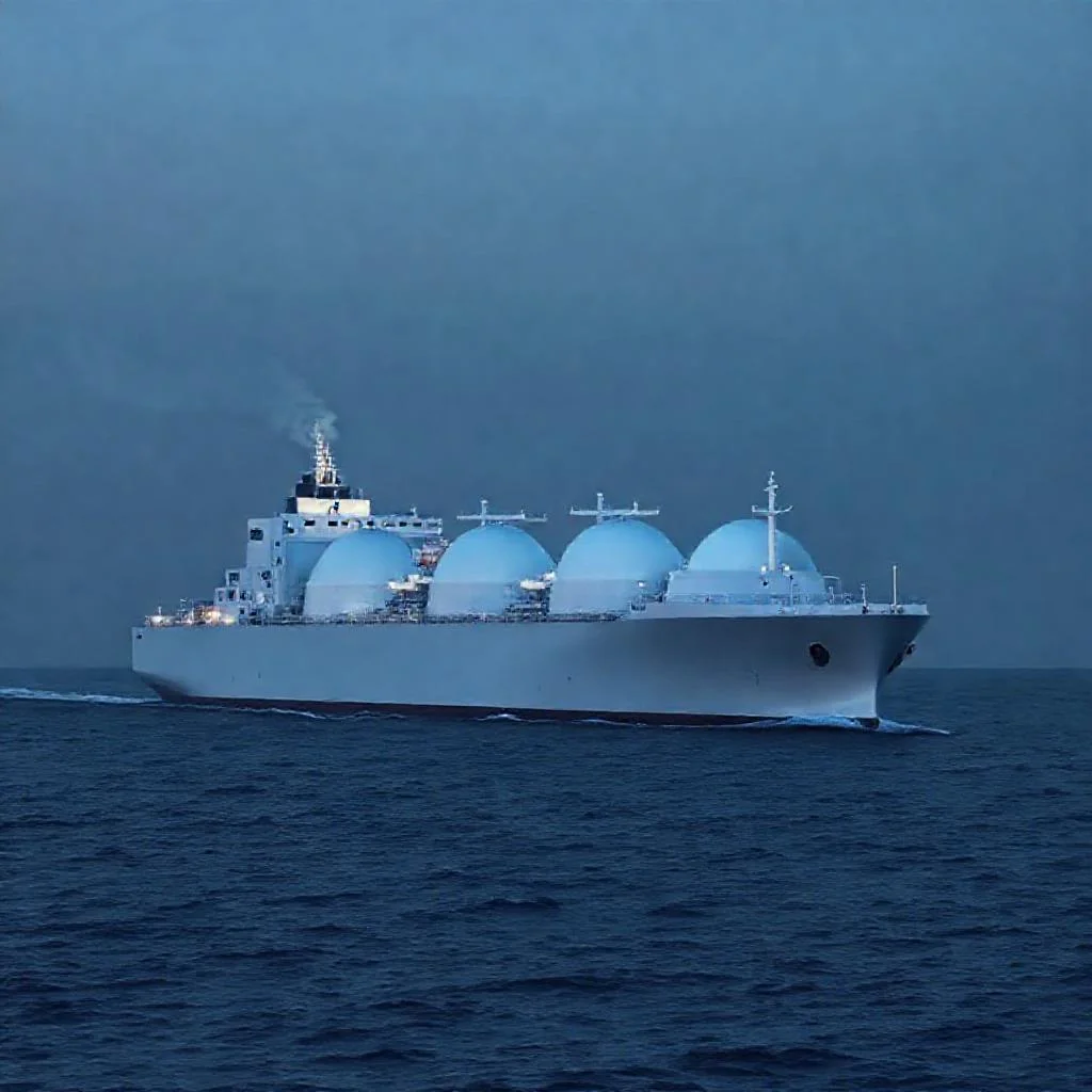 Детальное фото: Перевозка сжиженного газа по морю