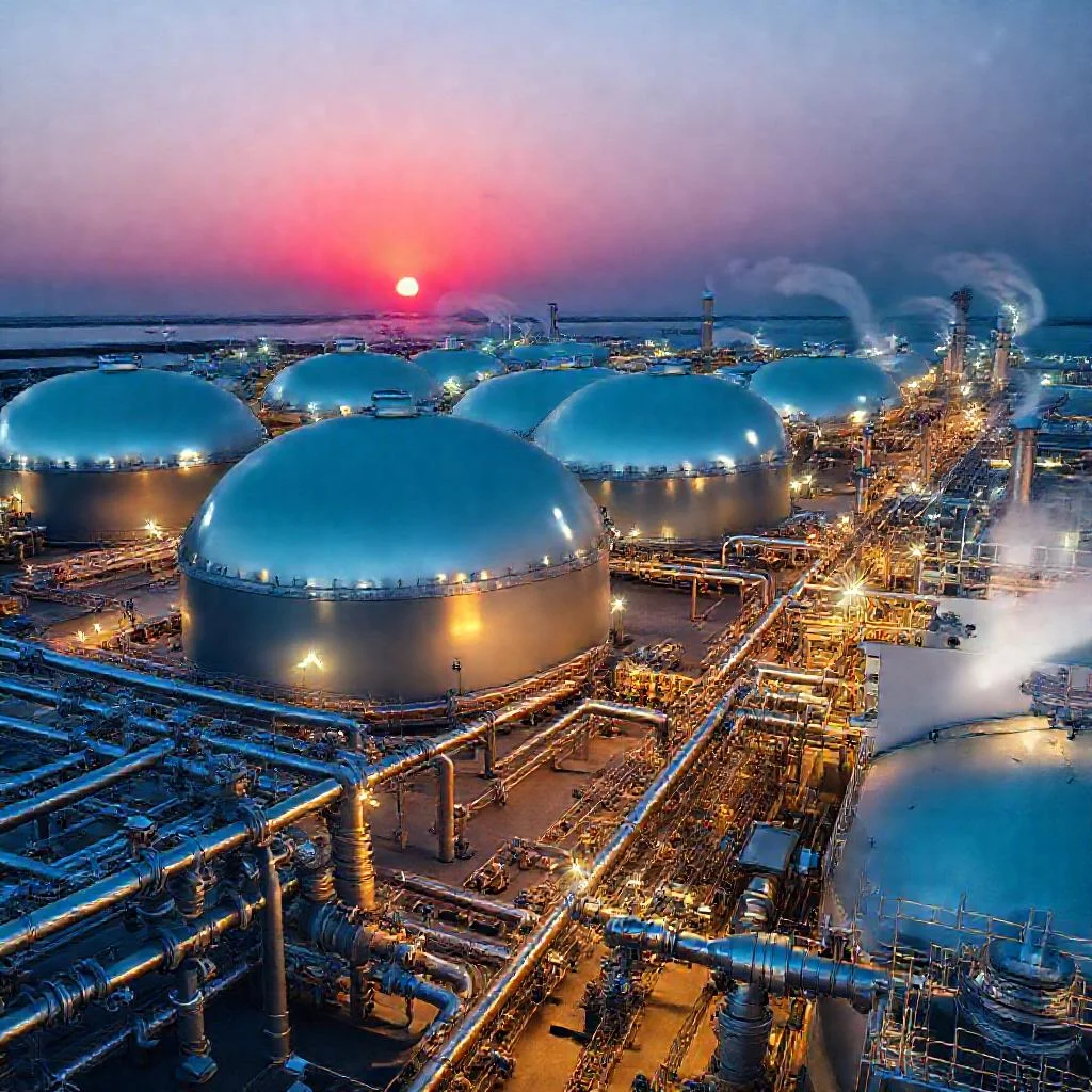 Фото по теме: Приемные станции сжиженного газа