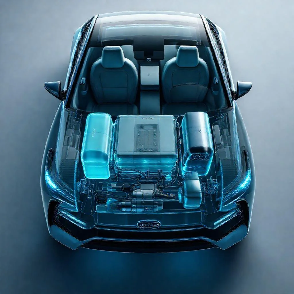 Фото по теме: Водородные электромобили (FCEV): устройство силовой установки Toyota Mirai