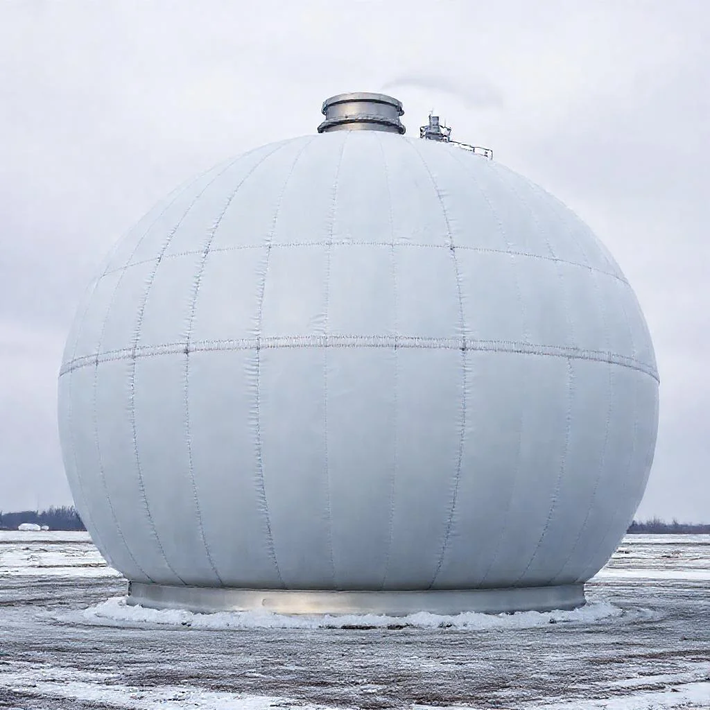 Детальное фото: Теплоизоляция резервуаров для сжиженного газа