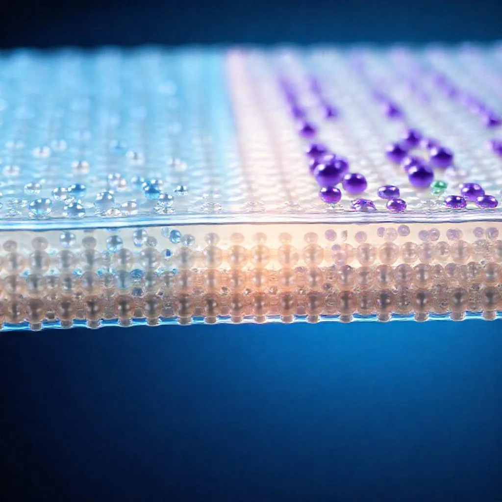 Детальное фото: Нанопористые мембраны для разделения солей в осмотической генерации