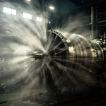 Фото по теме: Мойка газовой турбины моющими растворами без разборки на рабочих оборотах