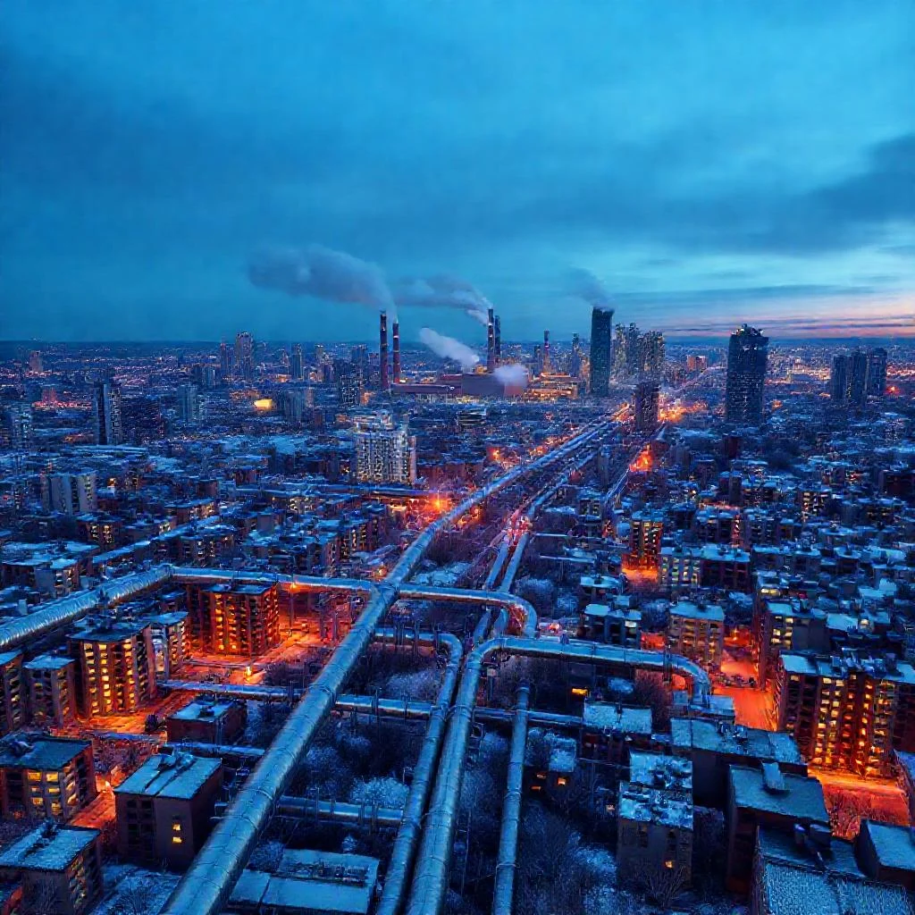 Фото по теме: Централизованное отопление больших городов