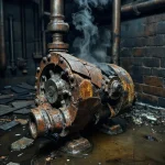 Фото по теме: Разрушение насосов горячей воды