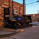 Фото по теме: Подключение генератора к общей сети