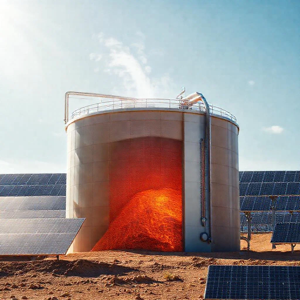 Фото по теме: Батареи из песка: финская технология хранения тепла от солнечных панелей при 500 градусах