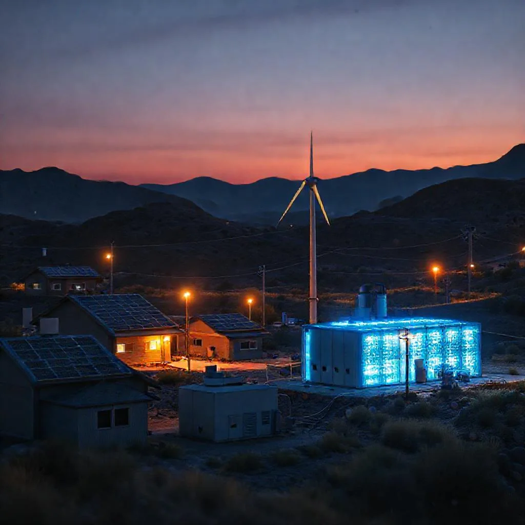 Детальное фото: Микрогрид (Microgrid): создание автономной сети для деревни или удаленного завода