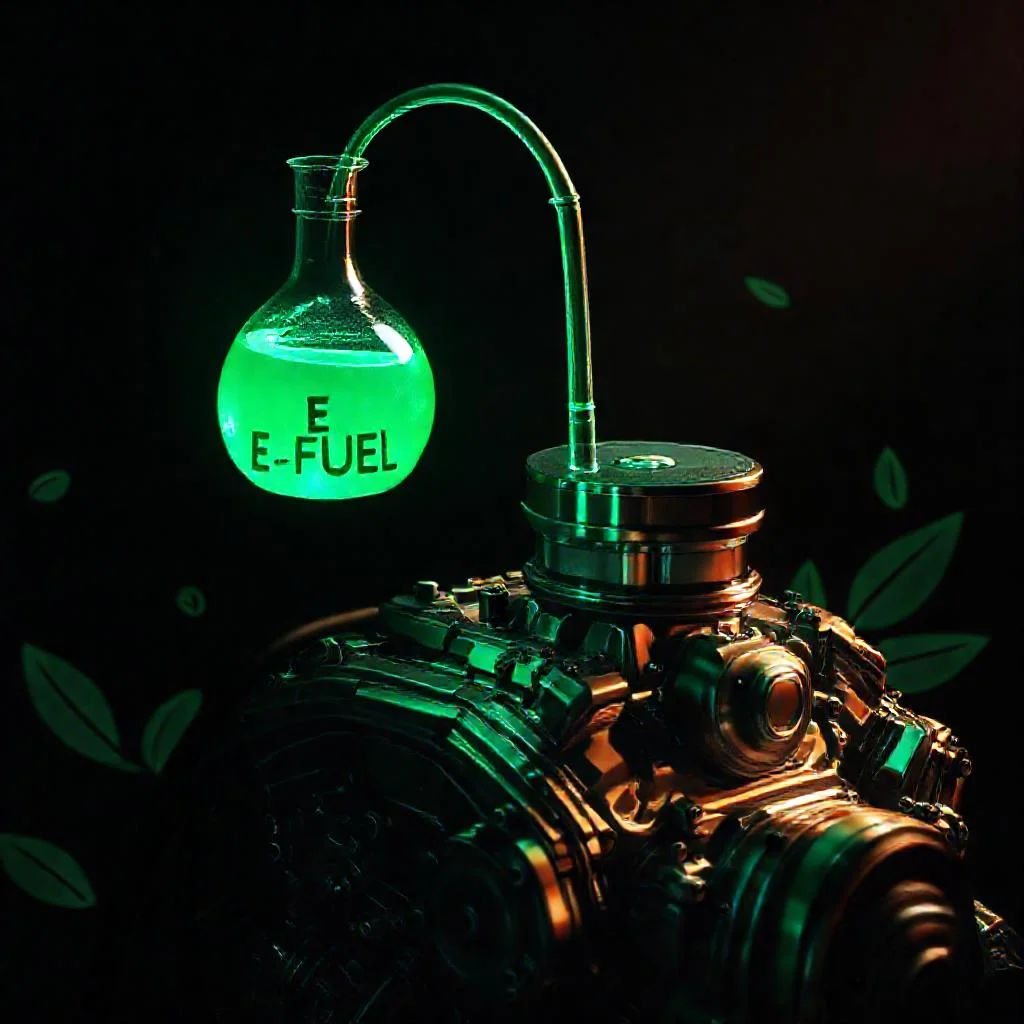 Синтетическое топливо (e-fuels): спасение двигателей внутреннего сгорания от запрета Иллюстрация к статье: Синтетическое топливо (e-fuels): спасение двигателей внутреннего сгорания от запрета