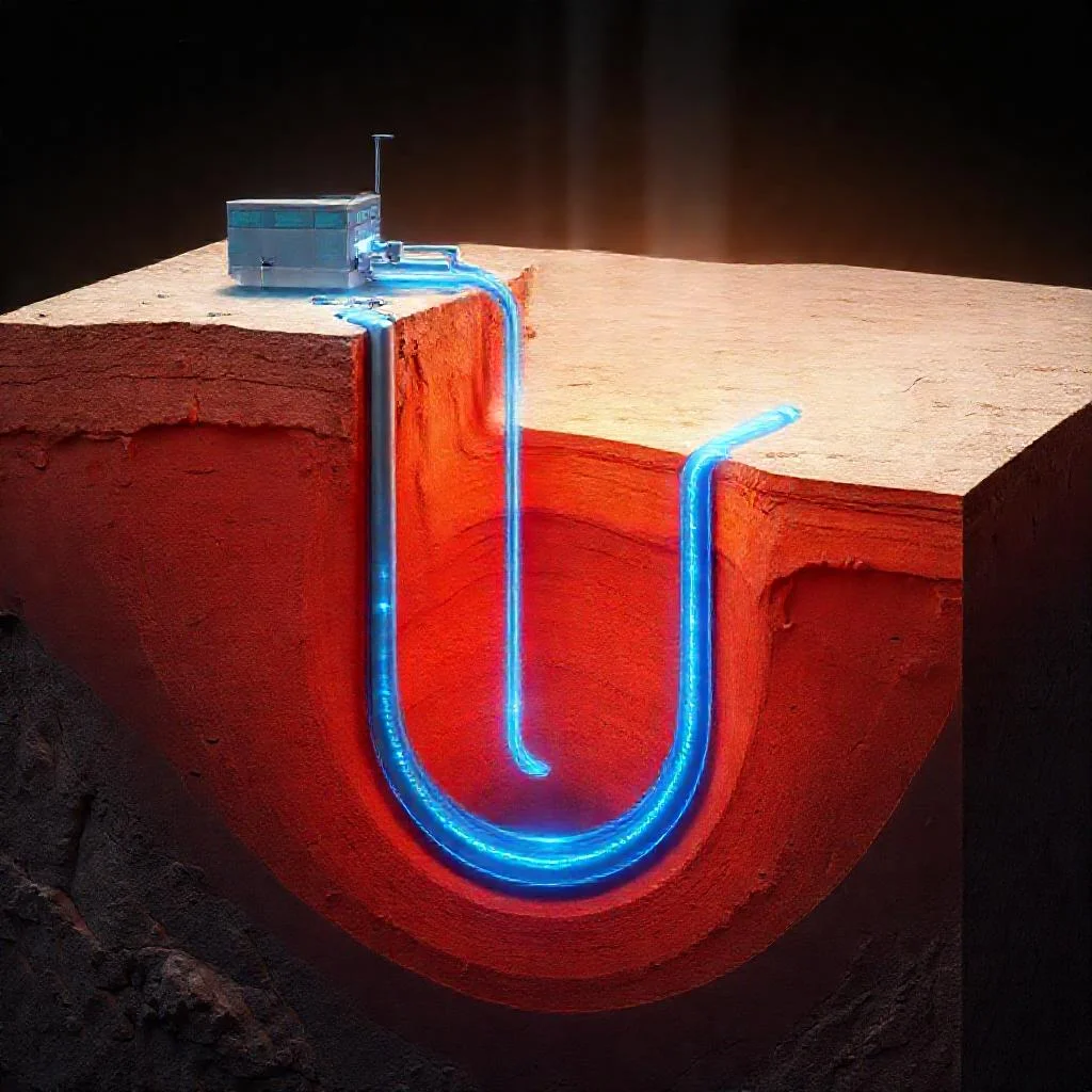 Закрытые геотермальные петли (Advanced Geothermal Systems): глубокое бурение без гидроразрыва Детальное фото: Закрытые геотермальные петли (Advanced Geothermal Systems): глубокое бурение без гидроразрыва