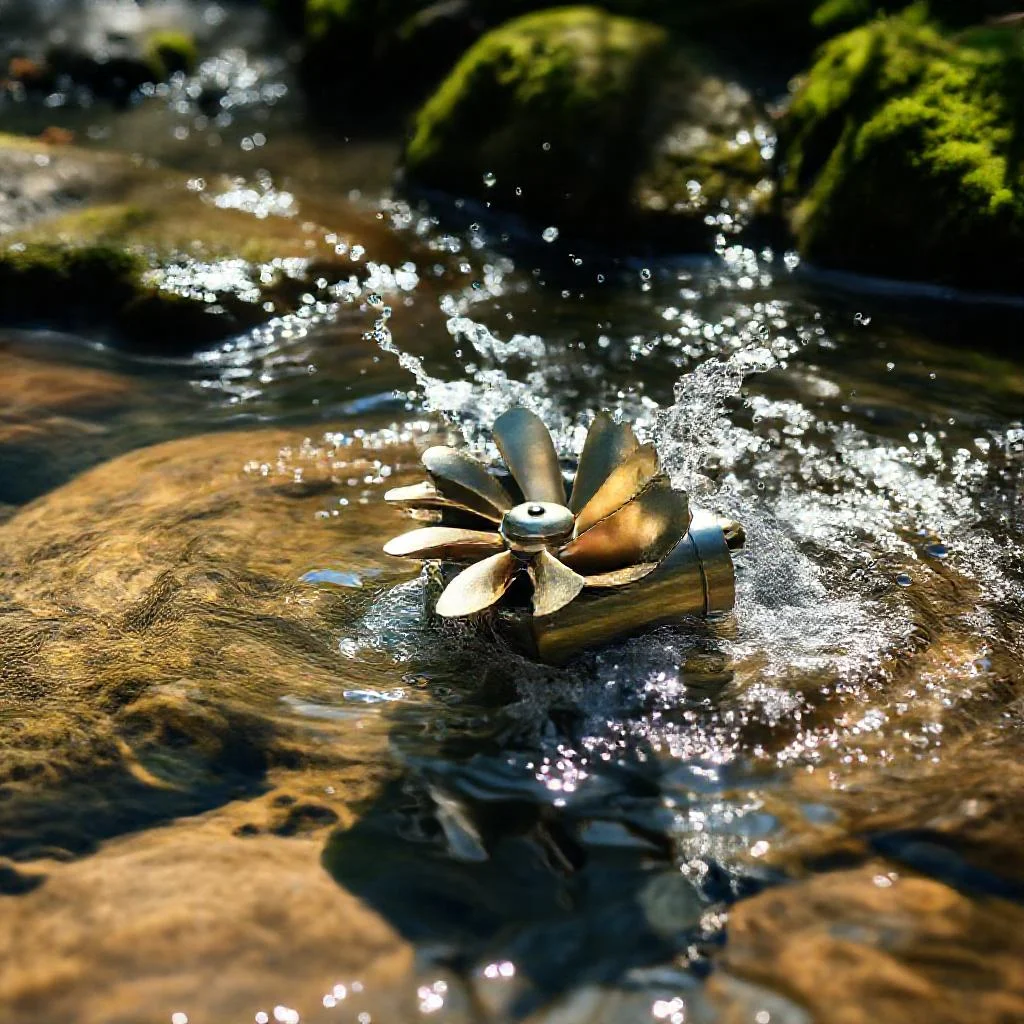 Фото по теме: Индивидуальные гидрогенераторы WaterLily: турбина для ручья размером с кружку