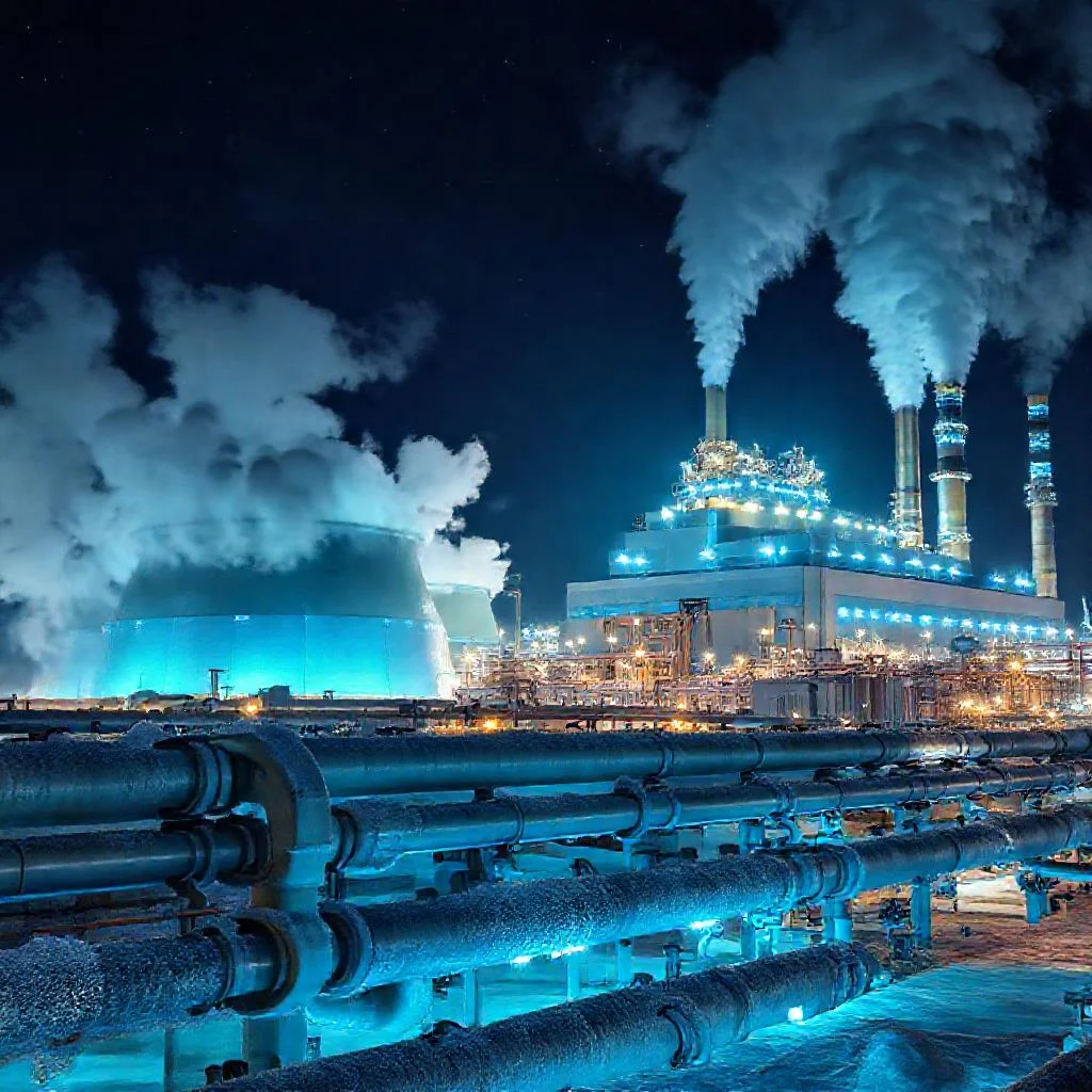 Фото по теме: Криогенная энергетика: использование сжиженного природного газа для выработки холода на ТЭЦ