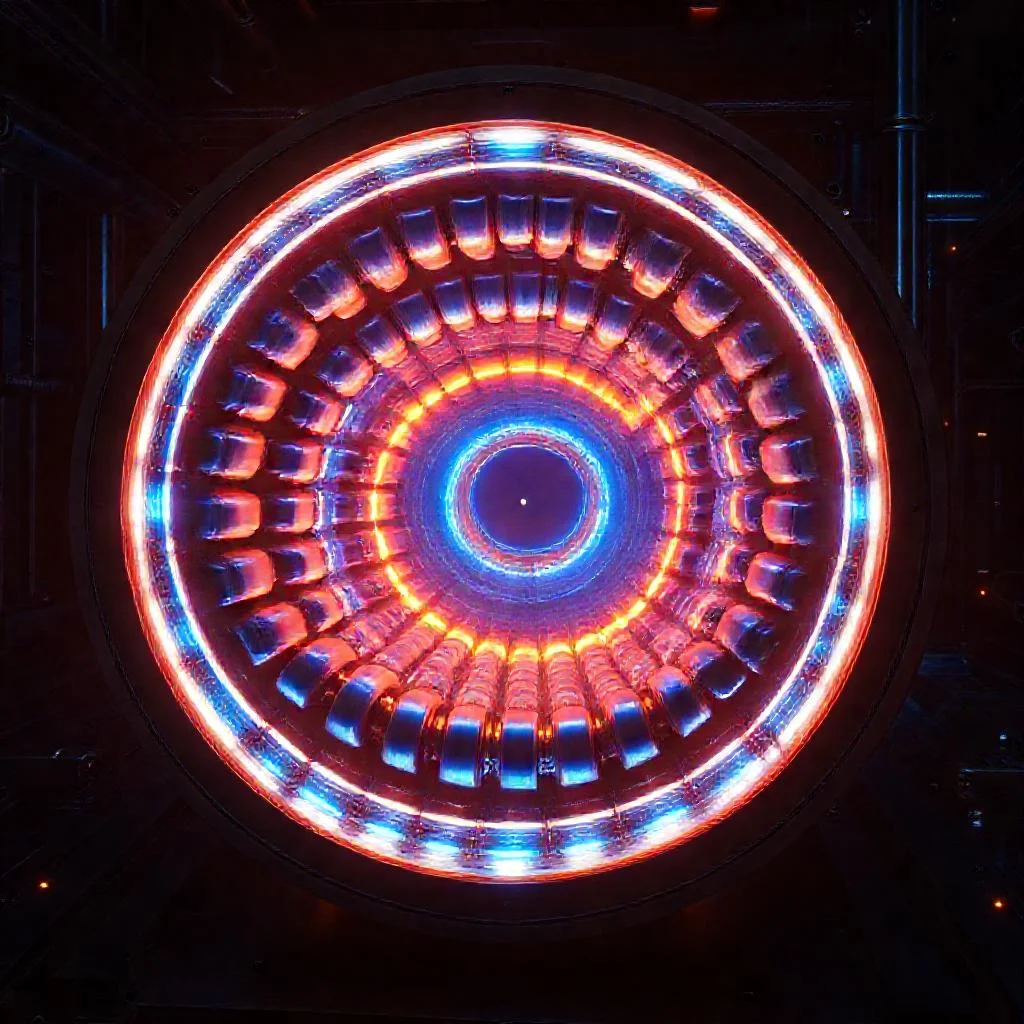Детальное фото: Реакторы на бегущей волне: ядерный реактор, который сам производит топливо во время работы