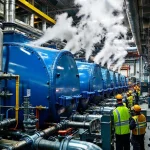 Фото по теме: Эксплуатация водогрейных котлов КВ-ГМ на теплоэлектроцентралях (ТЭЦ)