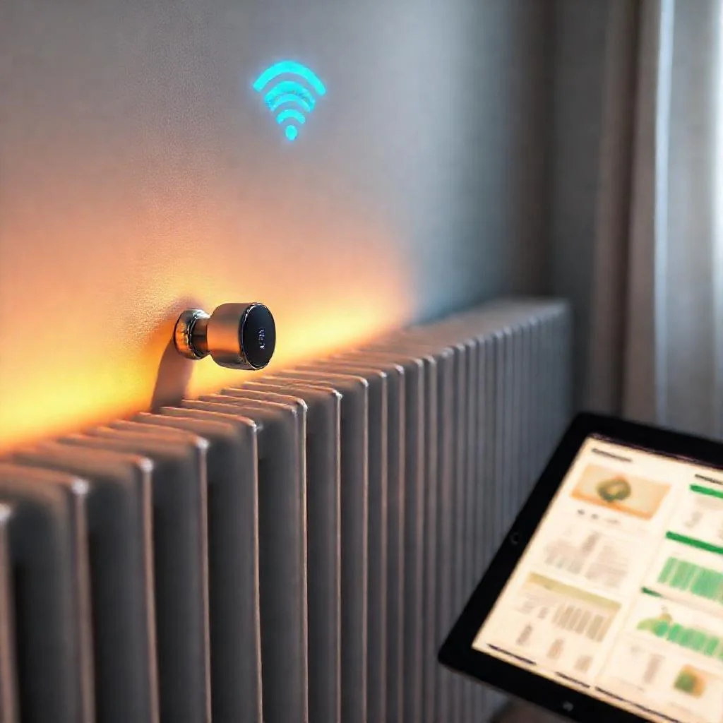 Термоголовки с Wi-Fi управлением: как экономить газ при отоплении радиаторами Детальное фото: Термоголовки с Wi-Fi управлением: как экономить газ при отоплении радиаторами
