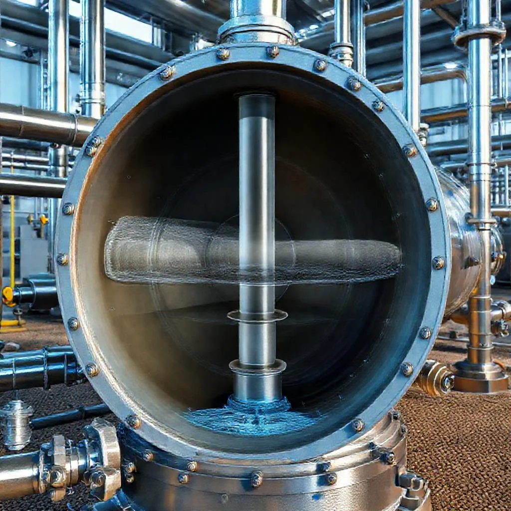 Принцип действия сепаратора нефтегазоводяной смеси (НГВР) на кустовой площадке Детальное фото: Принцип действия сепаратора нефтегазоводяной смеси (НГВР) на кустовой площадке