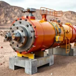 Фото по теме: Устройство камеры приема и запуска очистных поршней на газопроводе высокого давления