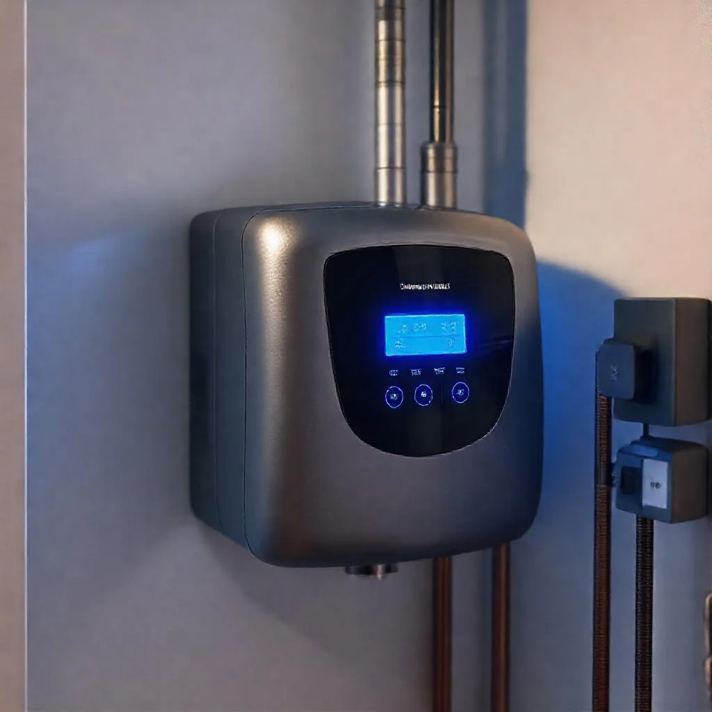 Детальное фото: Энергоэффективные циркуляционные насосы Grundfos Alpha2 с функцией автоматической адаптации