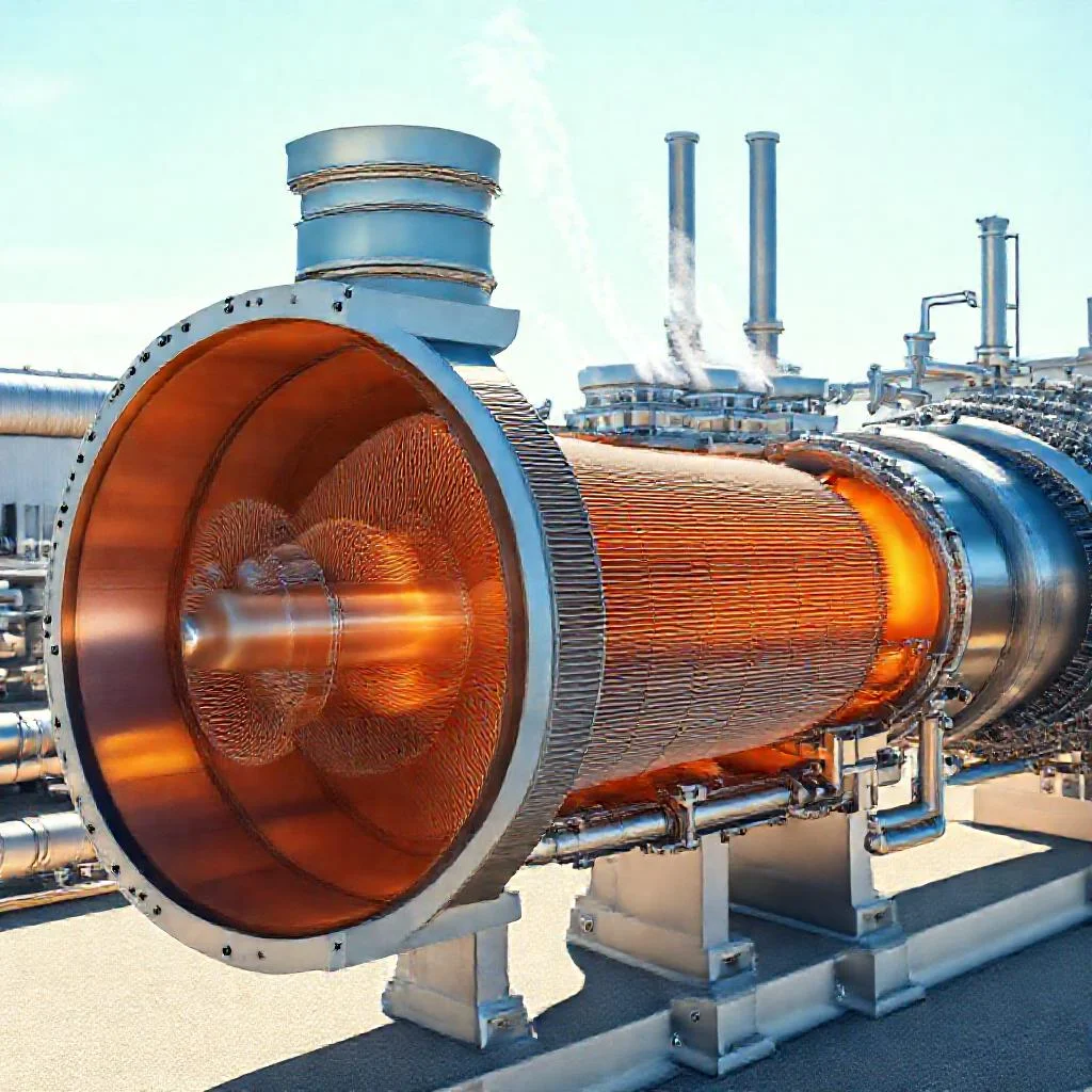 Детальное фото: Принцип работы горизонтального котла-утилизатора за газовой турбиной в блоке ПГУ-450
